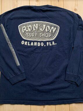 Vintage Y2K Ron Jon Surf Shop Orlando Florida Beach Ocean Swim T-Shirt Size 2XL